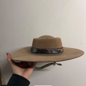 Sombrero de fieltro marrón para adulto - imagen 4