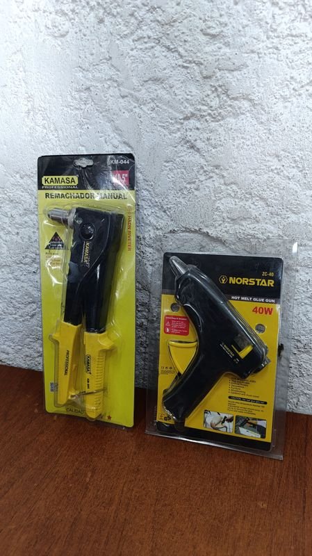 Lote siguiente: Remachadora y Pistola Silicona NORSTAR