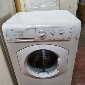 Lavarropas Ariston Carga Frontal 6kg Blanco - A Reparar - imagen 1
