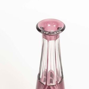 Botellón de Cristal Tallado Estilo Baccarat Morado - imagen 2