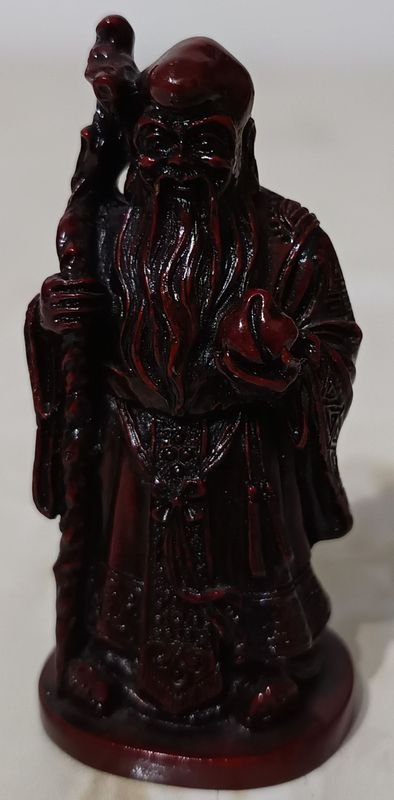 Figura coleccionable de los tres sabios chinos - imagen 2