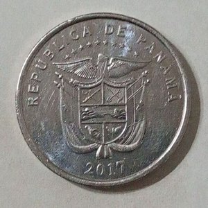 Moneda Conmemorativa 5 Centésimos de Balboa Panamá - Sara Sotillo 2017 - imagen 2