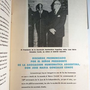 Lote de 6 Publicaciones Numismáticas Argentinas (Años 50s-60s) - imagen 4