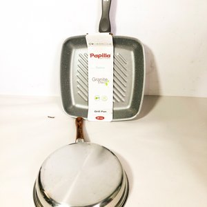 Set de Cocina: Plancha Grill y Sartén Papilla - imagen 3