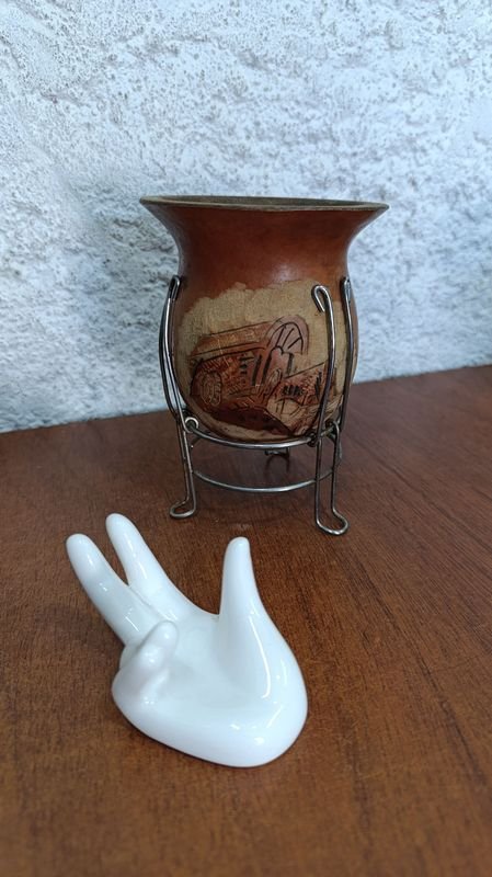 Mate con soporte y cerámica - imagen 5