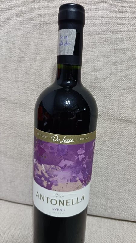 Vino Finca Antonella Syrah Reserva De Lucca