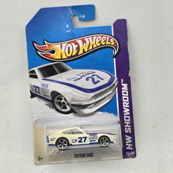 Hot Wheels Datsun 240Z Blanco y Azul