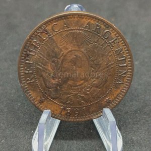 Lote siguiente: Moneda Antigua Argentina "Dos Centavos" 1891