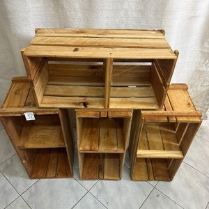 Lote anterior: 4 Cajones de Madera Rústicos para Huevos o Almacenamiento