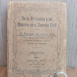 Código de la Protección a los Menores en el Derecho Civil - Dr. Francisco del Campo (hijo) - 1926 - imagen 1