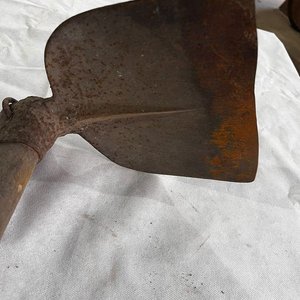 Asada Antigua de Metal y Madera - imagen 1