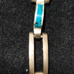 Pulsera de Plata con Turquesas - imagen 2