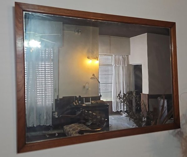 Muy lindo espejo en roble para decorar tu hogar - imagen 1