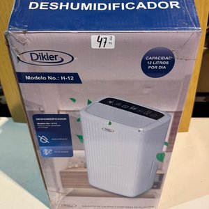 Lote anterior: Deshumidificador Dikler Modelo H-12 Nuevo en Caja