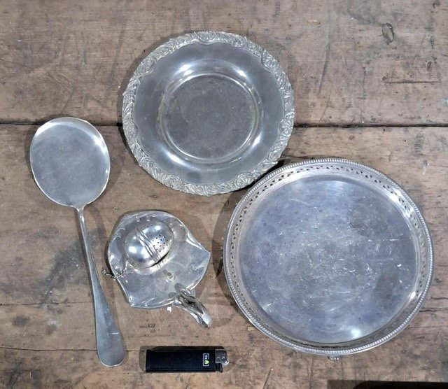Lote anterior: Platinas de plata para mesa