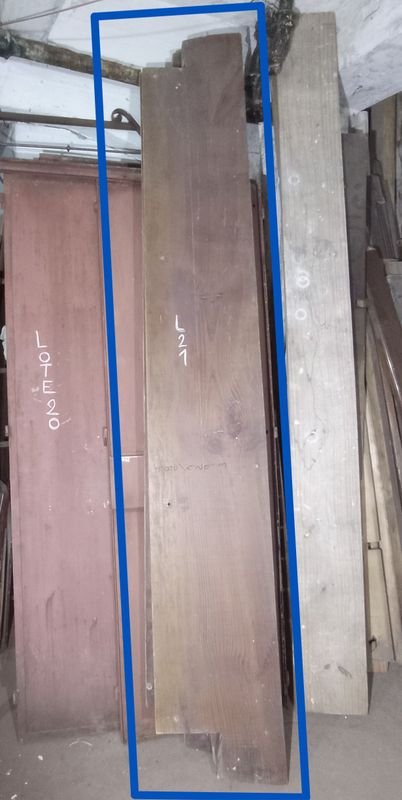 Tres tablones de pino para mostrador - imagen 1