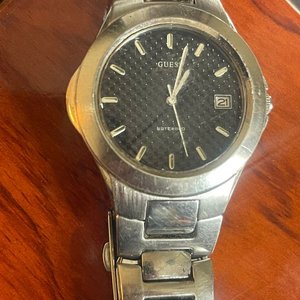 Reloj Guess Caballero Acero Inoxidable Esfera Negra - imagen 3