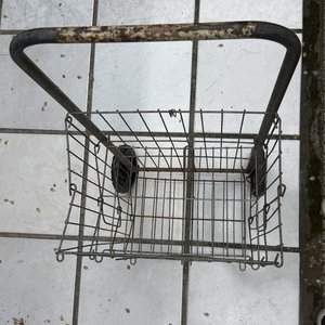 Carrito de Compras Metálico Plegable con Ruedas - imagen 7