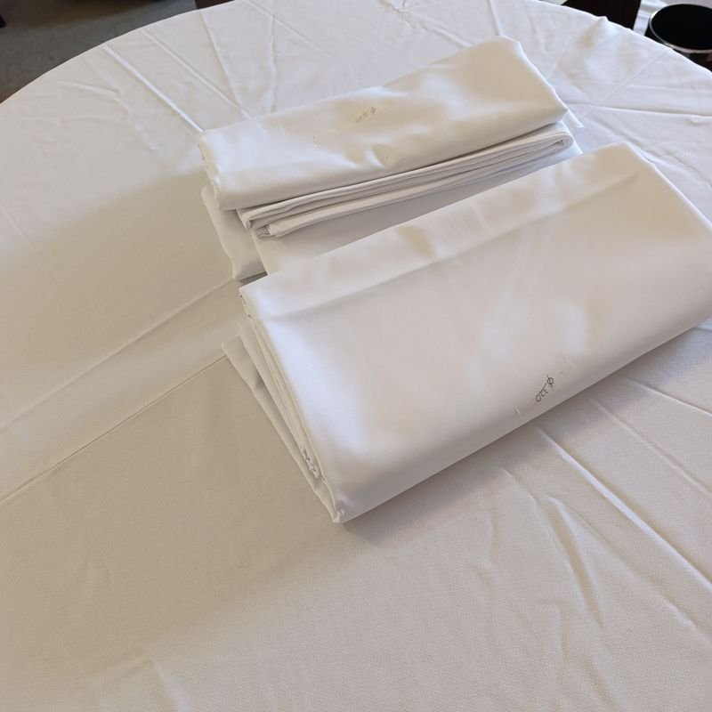 Manteles Blancos Redondos Grandes para Hogar - imagen 3