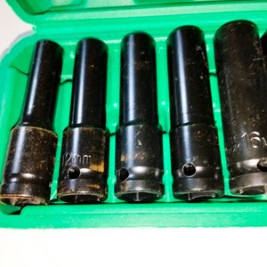 Juego de 10 Tubos de Impacto 1/2" para Herramientas - imagen 2
