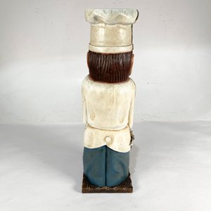 Botellero de Madera con Figura de Cocinero - 46 cm de Altura - imagen 5