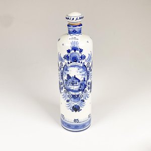Porrón de Loza Holandesa Decorado con Tapa - Estilo Delft - imagen 1