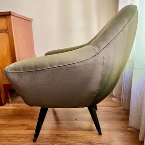 Sillón Estilo Americano Verde Inglés - imagen 6