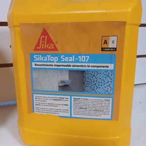 Bidón de Revestimiento Impermeable Sika Top-Seal-107 Flex Bi-componente 5 Litros - imagen 3