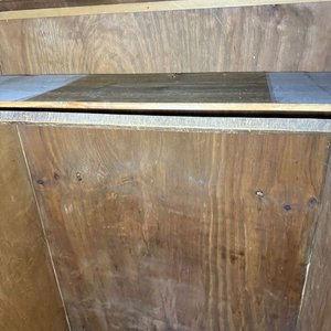Ropero Antiguo Estilo Francés de Madera con 4 Puertas y Detalles Tallados - imagen 9