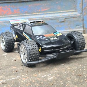 Lote siguiente: Buggy a Radio Control Nikko "Mega Racer"