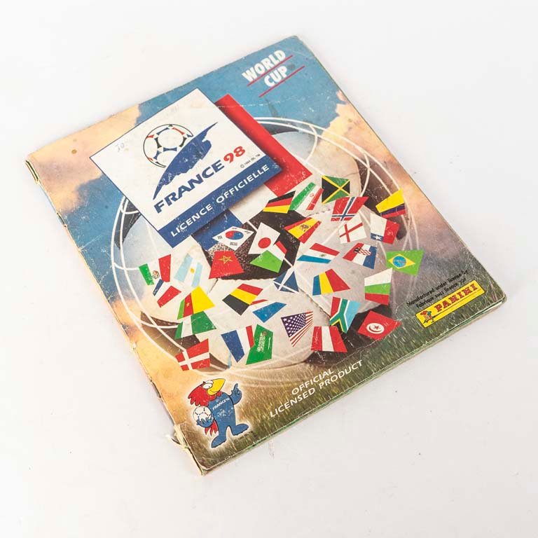 Lote siguiente: Álbum de Figuritas Mundial Francia 98 PANINI Colección Incompleta