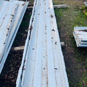 Lote siguiente: Lote de 10 Chapas Autoportantes Metálicas Blancas