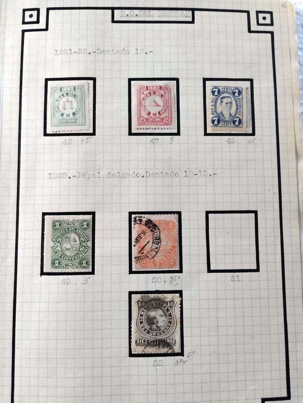 Colección de Sellos de Uruguay: Historia y Cultura - imagen 19