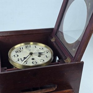 Reloj de Pared Antiguo de Péndulo Alemán "El Águila" - imagen 4
