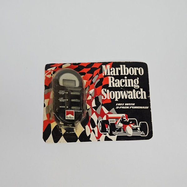 Cronómetro antiguo publicitario Marlboro - imagen 1