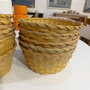 Paneras de Mimbre Natural - Set de 6 Unidades - imagen 2
