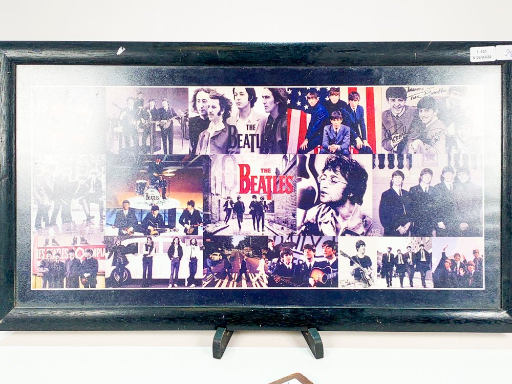 Afiche y disco de The Beatles y Les Luthiers - imagen 2