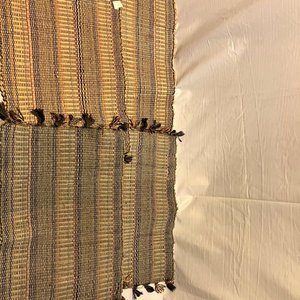 Set de 4 Alfombras de Fibra con Flecos - imagen 2