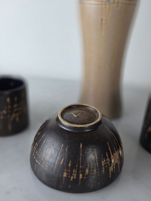 Piezas en cerámica de taller con detalles ornamentales - imagen 6