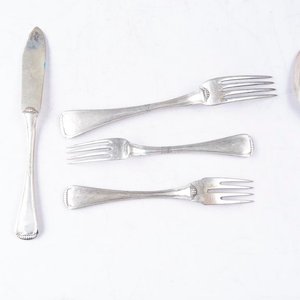 Set de 60 Piezas de Cubiertos de Plata 800 - 3900gr - imagen 3
