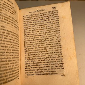 Antiguos Tomos de 1737: Orígenes de la Lengua Española, Forrados en Cuero - imagen 4