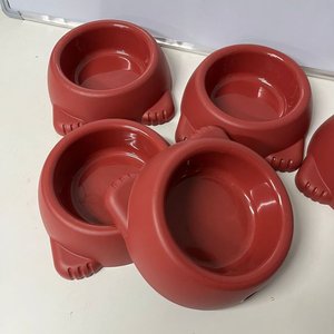 2 Comederos Plásticos para Mascotas Color Terracota - imagen 5