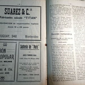 9 Revistas "Centro Coleccionistas del Uruguay" Art Nouveau (1920-1922) - imagen 5