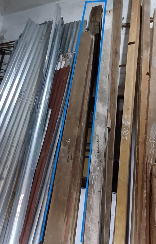 Cuatro tirantes de madera para vehículos - imagen 2