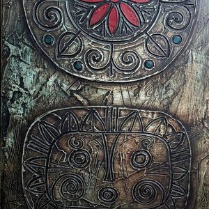 Obra de Arte "Vázquez Jurado" - Técnica Mixta sobre Fibra (53 x 33 cm) - imagen 4