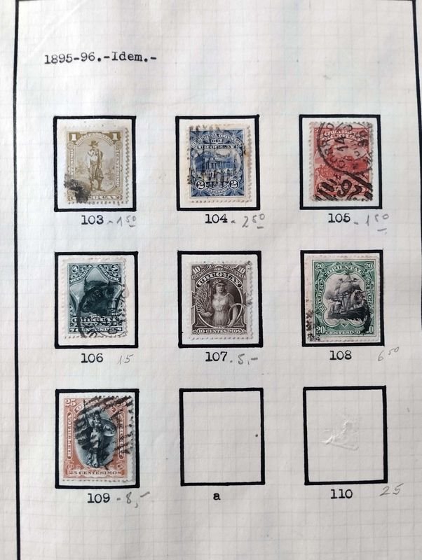 Colección de Sellos de Uruguay: Historia y Cultura - imagen 17