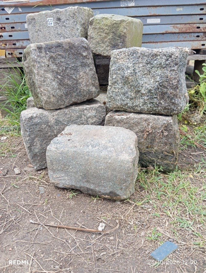 20 Adoquines de Granito para Construcción o Decoración