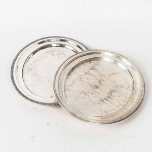 Lote anterior: 2 Bandejas Ovaladas de Platina - 44 y 45 cm