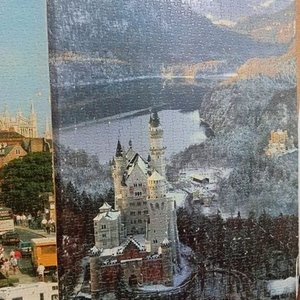 Par de Puzzles Completos Plastificados: York y Castillo Neuschwanstein - imagen 2