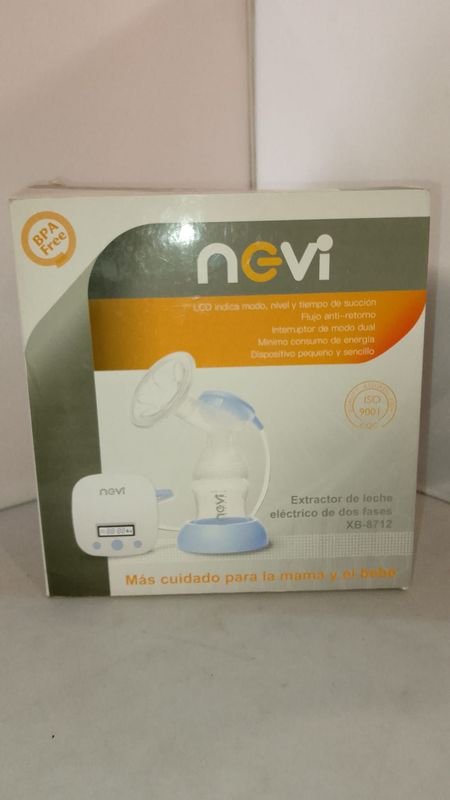 Extractor eléctrico de leche Neví - BPA Free y LCD - imagen 1